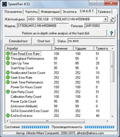 SpeedFan СпидФан — скриншот 2